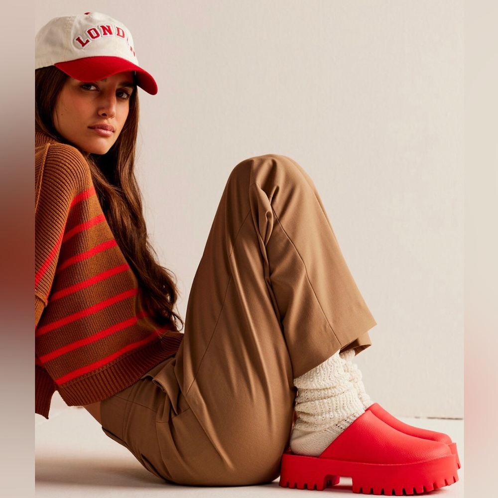 Jeffrey Campbell Red Mules